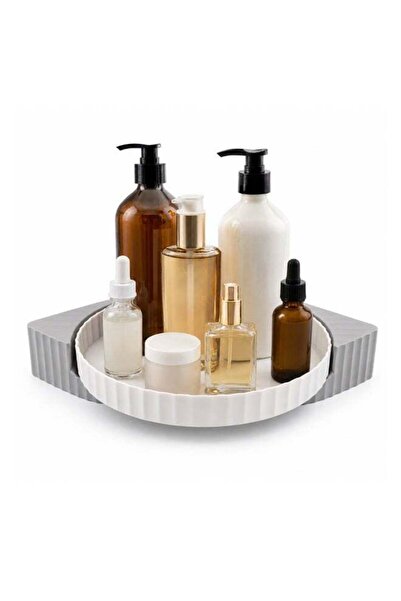 Generic BERAM Bathroom Storage Rack Corner Rotating Shelf Organizer with 360°...
