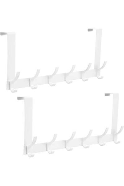 Generic Over The Door Hooks, Door Hanger Rack with 12 Hooks, Heavy Duty Metal...