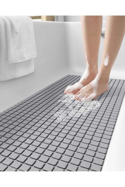 Generic Non-Slip Bathtub Mat 40 x 100 cm, Extra Long Bath Tub Shower Mats wit...