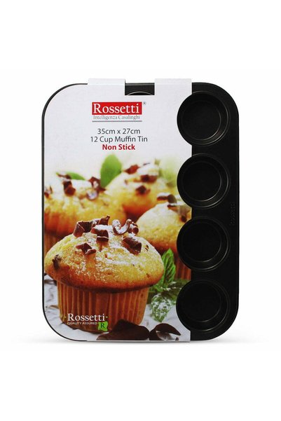 Generic Rossetti Non-Stick 12 Cup Muffin Tin Bakeware (35x27cm)