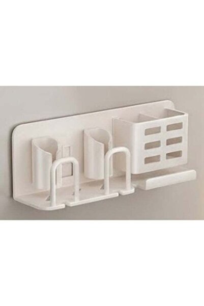 Generic Bathroom No-Drill Toothbrush Holder – Space Aluminum Wall Mounted Too...