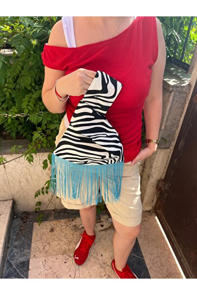CLA Knot Zebra Çanta