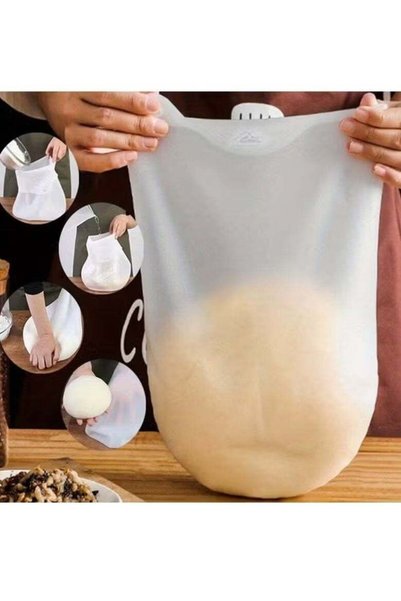 Generic Versatile Silicone Dough Kneading Bag for Bread, Pastry, and Pizza - ...