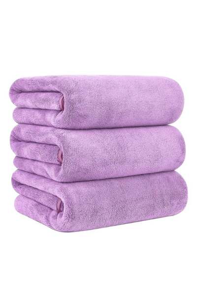 Generic DIAOJIA Microfiber Bath Towels 3 Pack, 300 GSM Highly Absorbent and Q...