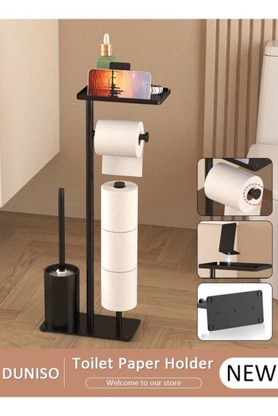 Generic Toilet Paper Stand,Towel Rack,Toilet Tissue Holder for Bathroom Floor...