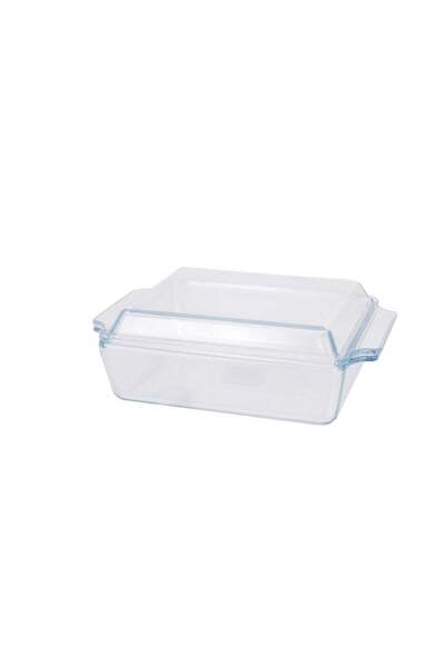 Generic Royalford 1.5 L Rectangular Glass Baking Dish | With Lid, Casserole, ...