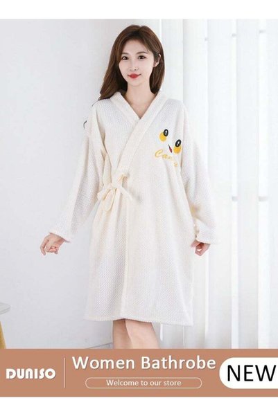 Generic Women's Bath Robe, Wearable Bath Towel Wrap Shower Wrap Lightweight L...