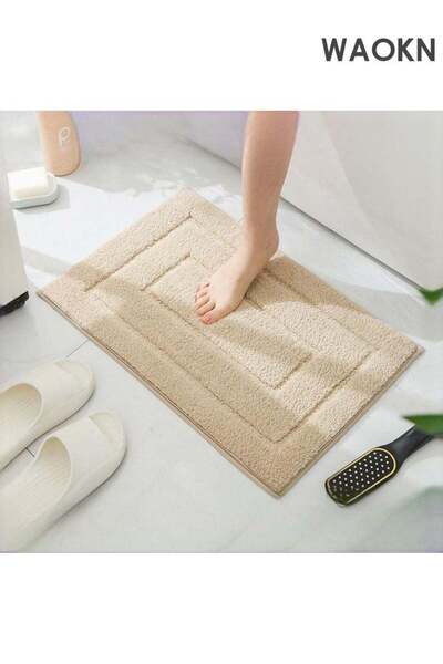 Generic Bathroom carpet mat, super soft and quick to absorb water, ultra-fine...