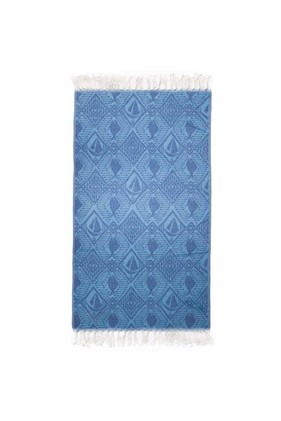 Generic ANEMOSS Sail Patterned Turkish Peshtemal, 100% Cotton, Free of Microf...