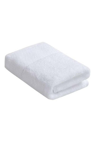 Generic Luxury White Bath Towels Large - Circlet Egyptian Cotton | Highly Abs...