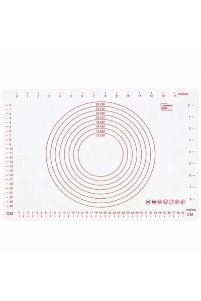 Generic Silicone Baking Mat 45 x 32 cm, 100% Platinum Silicone Non-Stick Past...