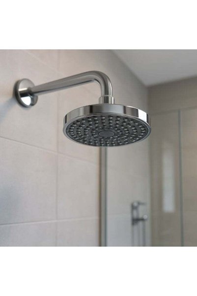 Generic Shower Overhead Head Chrome Finish Round 4" 3D Compatible with all sh...