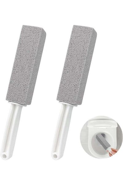 Generic 2 Pack Pumice Cleaning Stone with Handle, Toilet Bowl Cleaner Toilet ...