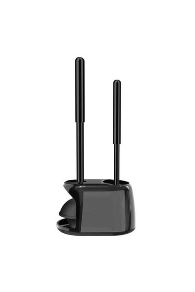 Generic Toilet Brush And Plunger Set With Holder – Detachable Toilet Brush Cl...