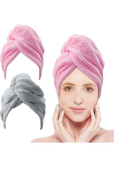 Generic Microfiber Hair Towel for Curly Hair, Turbans for Wet Hair Drying Tow...