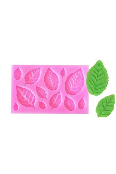 Generic Leaf Silicone Mold Maple Leaf Fondant Mold Leaf Molds Fern Leaves Can...