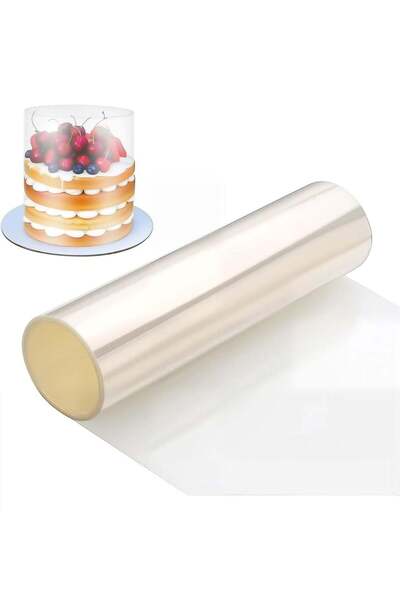 Generic Acetate Cake Collars, 30cm x 10m Thickened Acetate Sheets for Baking ...