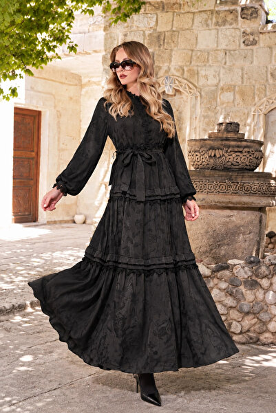 MissWhence 40830 Black Cupro Dress