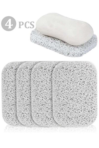 Generic 4 Pcs Multi-Use Soap Lifting Drain Pads, Bar Soap Holder Inserts for ...