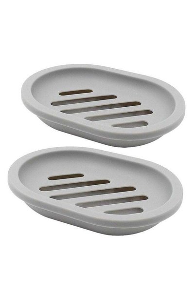 Generic 2-Pack Soap Box with Secure Latch, Soap Savers for Bar Soap, Portable...