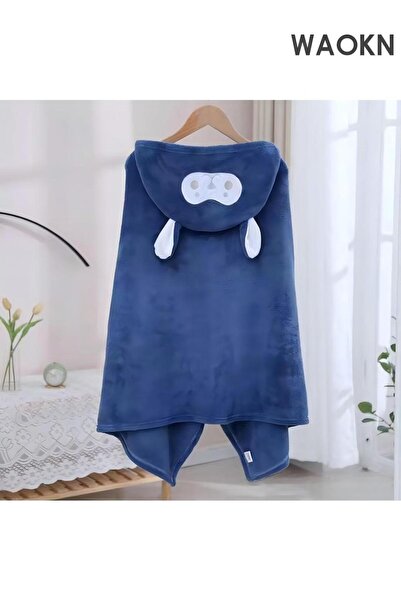 Generic Baby Kids Bath Towel , Thick Coral Fleece Fast Absorbent Bathrobe , C...