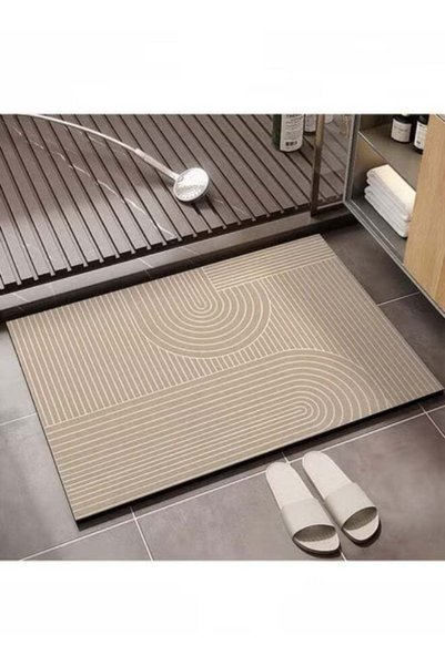 Generic Bath Mat, Absorbent Carpet with Anti Slip Pad, Diatom Mud Cushion for...