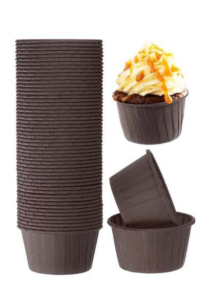 Generic 100Pcs Cupcake Baking Cups Paper Cupcake Liners Greaseproof Wrappers ...