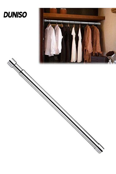 Generic Telescopic Closet Pole,Adjustable Stainless Steel Closet Rod Thickene...