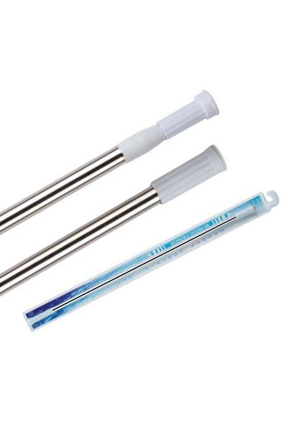 Generic MOMENT [1 Pack] Shower Curtain Rod [110-200 CM] Shower Rod Tension, N...