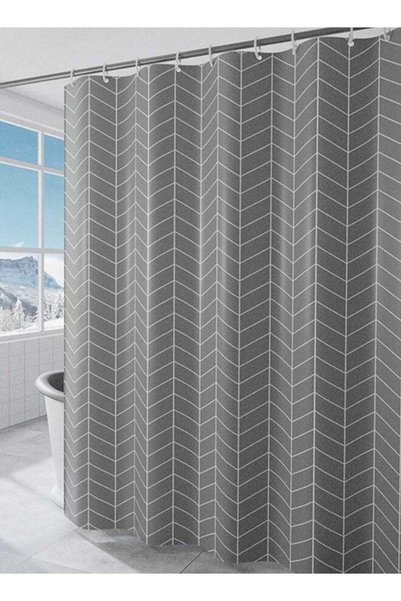Generic Shower Liner Curtain Bathroom Waterproof Anti-Mold Modern Minimalist ...