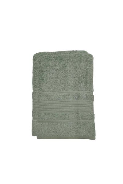 Generic BYFT Home Aura (Green) Premium Bath Towel (70 x 140 Cm - Set of 02) 1...