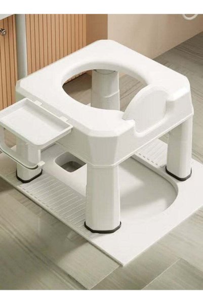 Generic Bathroom Stools Toilet Foot Stool Squat Bathroom Foot Rest Non-Slip P...
