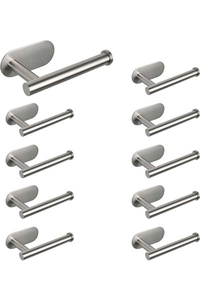 Generic Toilet Paper Holder Self Adhesive, Premium Thicken SUS304 Stainless S...