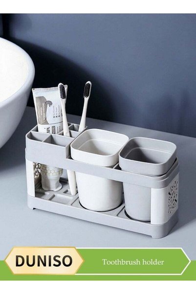 Generic Bathroom Tumbler Cup Set, Reusable Unbreakable Toothbrush Cups, Easy ...