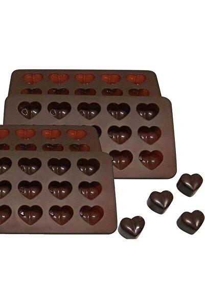 Generic Silicone Heart Chocolate Mold, Candy Molds for Party, Wedding, Jelly,...