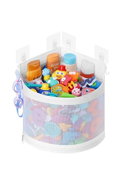 Generic Bath Toy Organizer for Kids & Toddlers – Mesh Waterproof Shower Caddy...