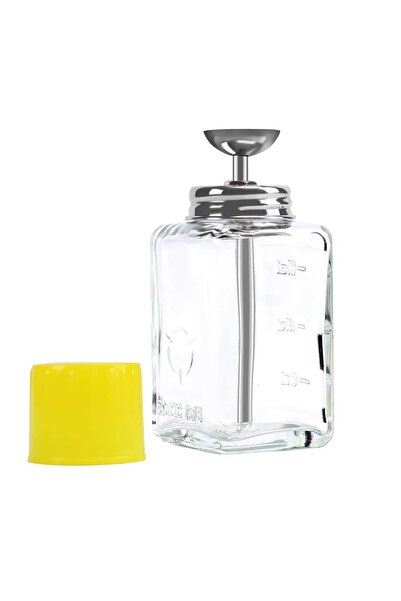 Generic Pump Bottle Dispenser, 6oz 180ml Clear Glass Refillable Push Down Bot...