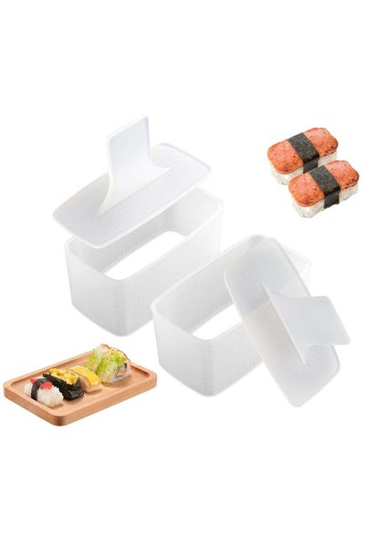 Generic Hawaiian Spam Musubi Mold - 2 Pack Musubi Maker Press for Homemade De...