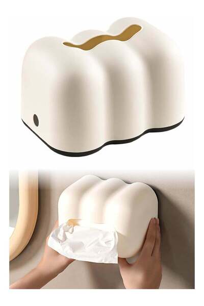 Generic 2Pcs Tissue Dispenser Tissue Holder Case Dispenser Lovely Cloud Shape...