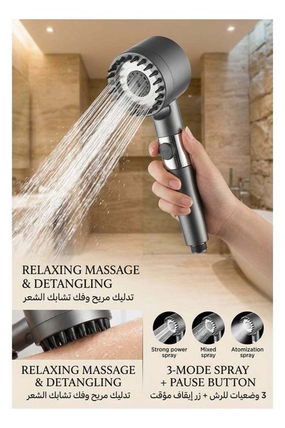 Generic Handheld Shower Head, High Pressure Water Saving Showerhead with Hand...