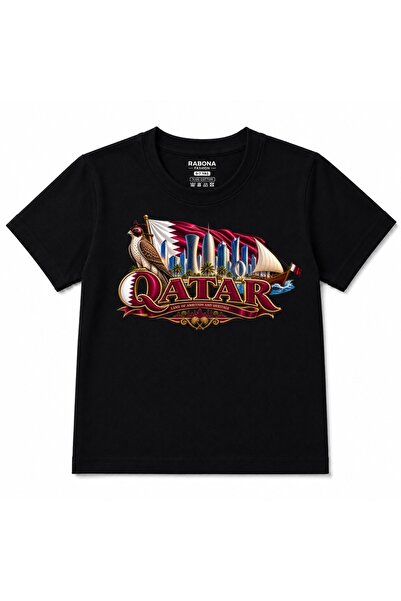 Rabona Fashion Tricou pentru copii Qatar Suvenir Patrimoniu
