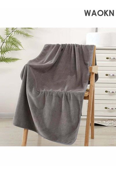 Generic Quick Drying Bath Towel Ultra Soft, Highly Absorbent, Quick Drying70 ...