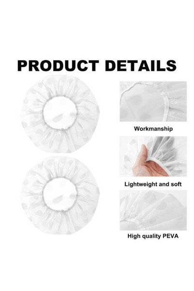 Generic Set Of 2 Cover Caps For Food Bread Baking Accessories Proofing Basket...