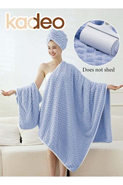 Generic 3PCS Bath Towel Sets with Gift Box, Fade Resistant Coral Fleece Mater...