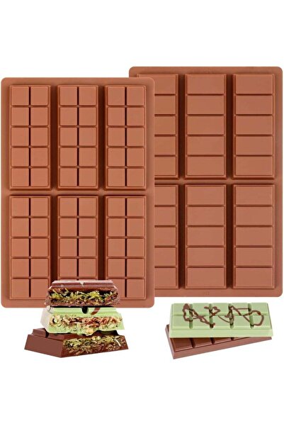 Generic Chocolate Molds - Non-Stick Chocolate Bar Mold, Food Grade Silicone D...