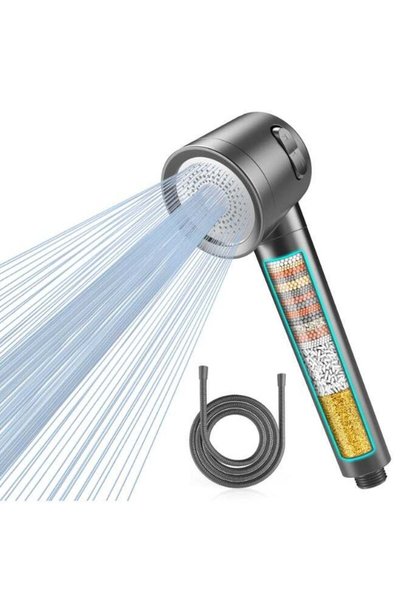 Generic FEELSO Hard Water Filter Shower Head with 3 Modes, 15 Layers Filtrati...
