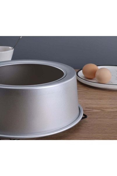 Generic 5 Inch Round Chiffon Cake Mold, Removable Bottom Aluminum Baking Pan ...