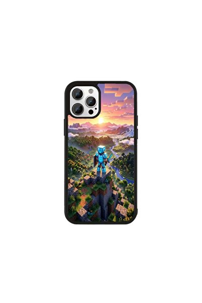 Generic Brand Husa Premium iPhone 11 Pro Max Minecraft - Model Diamond Armor ...