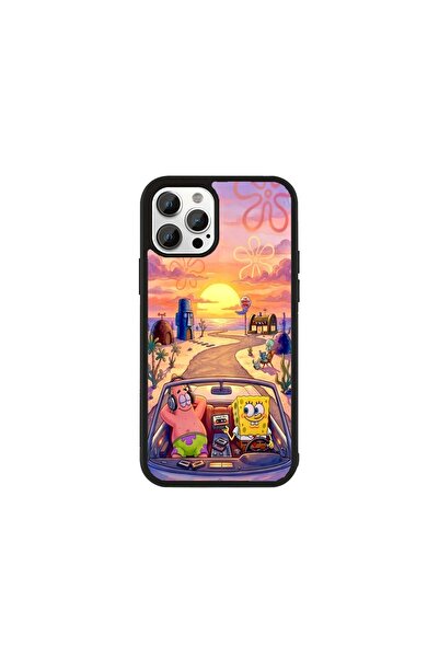 Generic Brand Husa Premium iPhone 14 Plus SpongeBob - Model Bikini Bottom Sunset