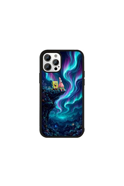 Generic Brand Husa Premium iPhone 14 Pro SpongeBob - Model Aurora Patrick Cliff